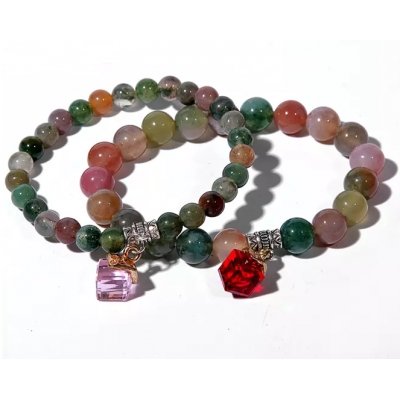 China manufacturer wholesale custom colorful bead bracelet